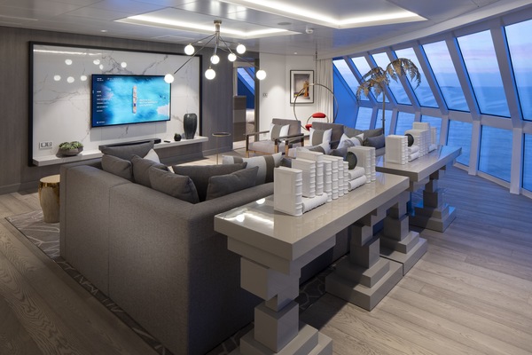 Celebrity Cruises, Celebrity Edge, Iconic Suite Living Room 2 ©CEL.jpg